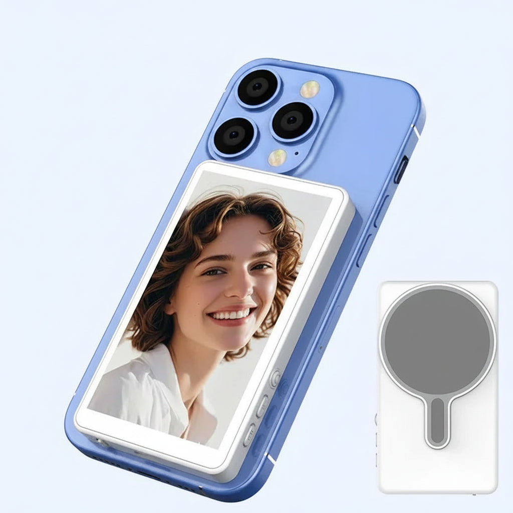 Wireless Magnetic Selfie Monitor for Content Creators