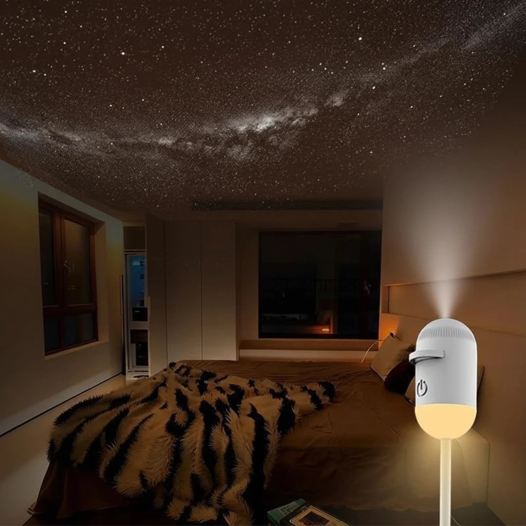 2-in-1 Galaxy Night Projector