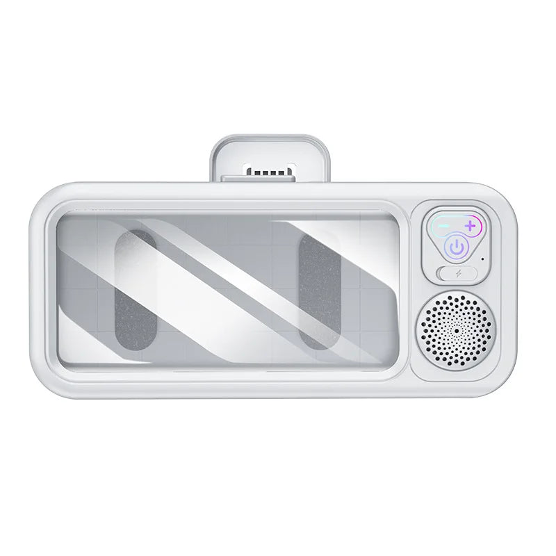 Waterproof Phone Holder with Bluetooth Speaker