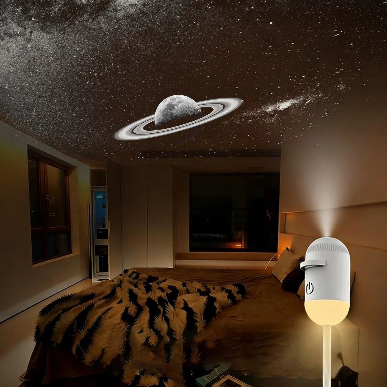 2-in-1 Galaxy Night Projector