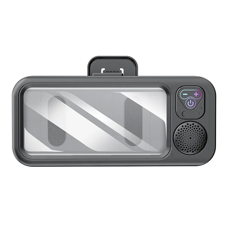 Waterproof Phone Holder with Bluetooth Speaker